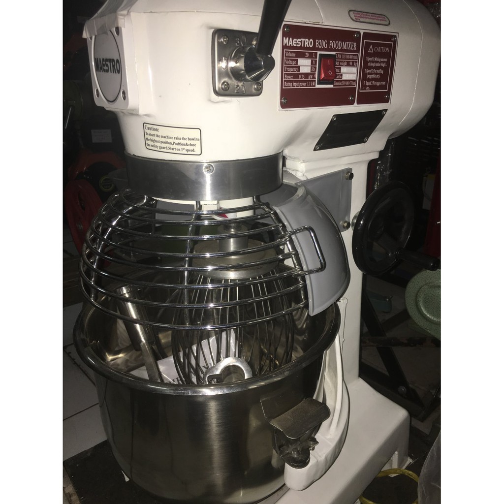 Mixer Maestro SL B20 / Food Mixer Maestro 20 Liter Mesin Pengaduk Makanan