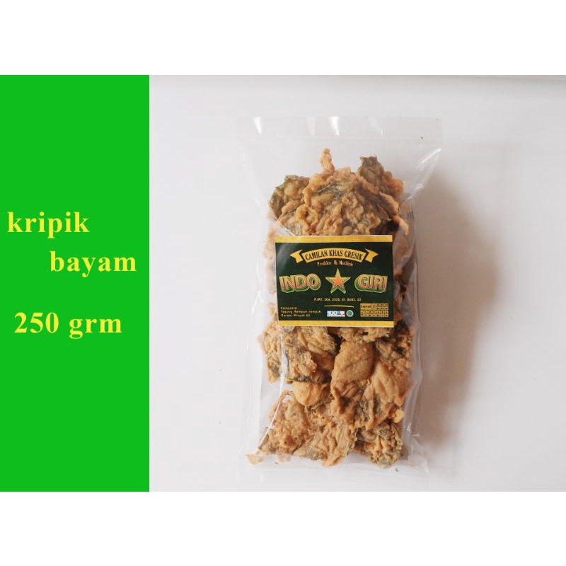 

Kripik bayam INDO GIRI 250gram