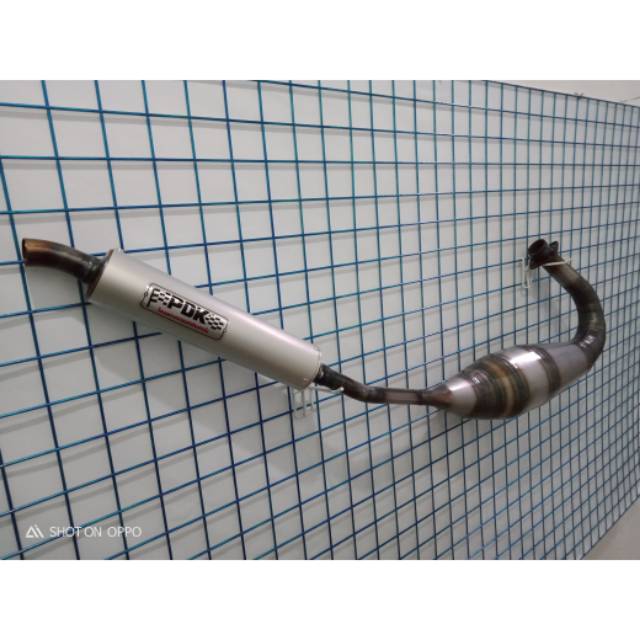 Knalpot ninja PDK plat karat