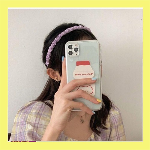 Bando Scrunchie Model Korea Premium Bando Korea Colorfull Headband Harga 1Pcs