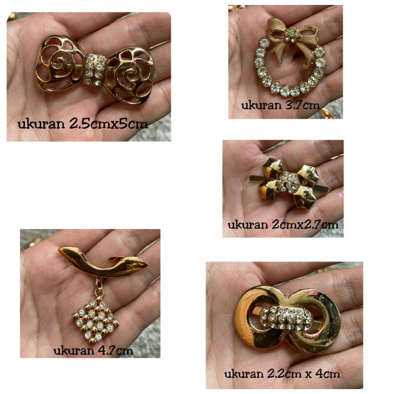 Variasi tempel tas (1pcs)