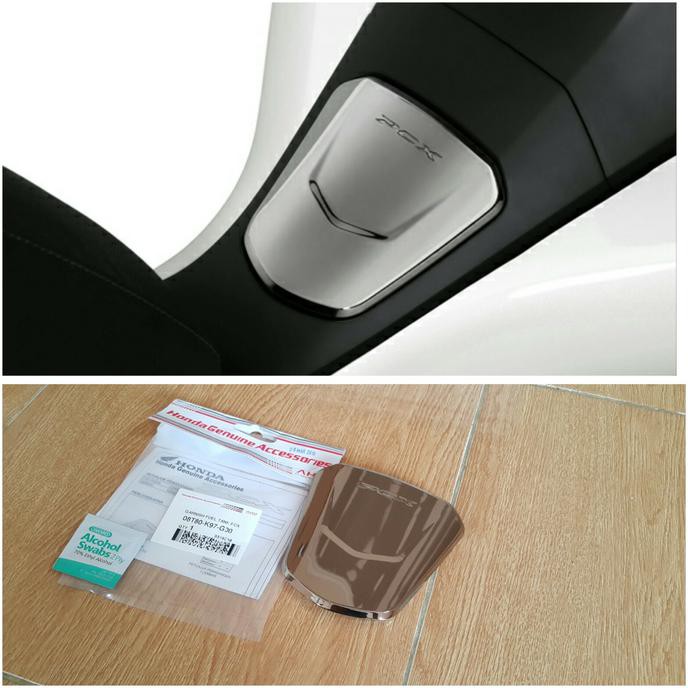 Aksesoris All New Pcx 150 Lokal - Garnis Fuel Tank Cover .Ayesha1.Olshop