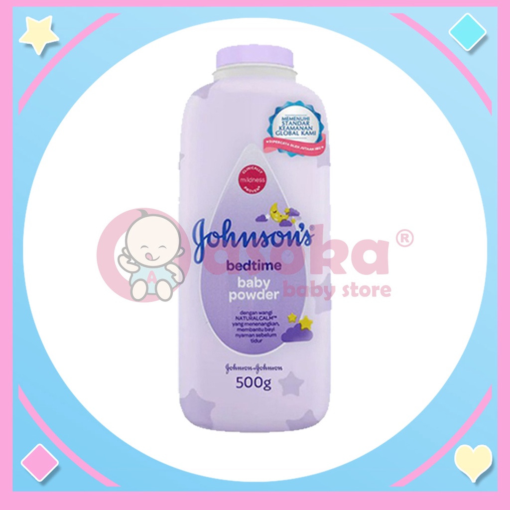 Johnson's Bedtime Baby Powder I Bedak Bayi 500gr ASOKA