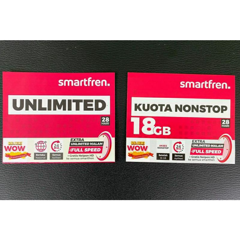 PROMO Voucher Smartfren Unlimited Nonstop 6GB/10GB/18GB/30GB