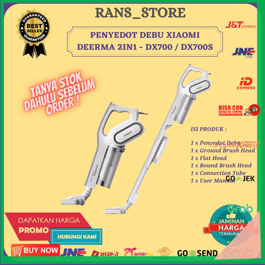 RANS_STORE pembersih ruangan/alat penghisap debu/mesin Penyedot Debu kotoran/Vaccum Cleaner xiaomi