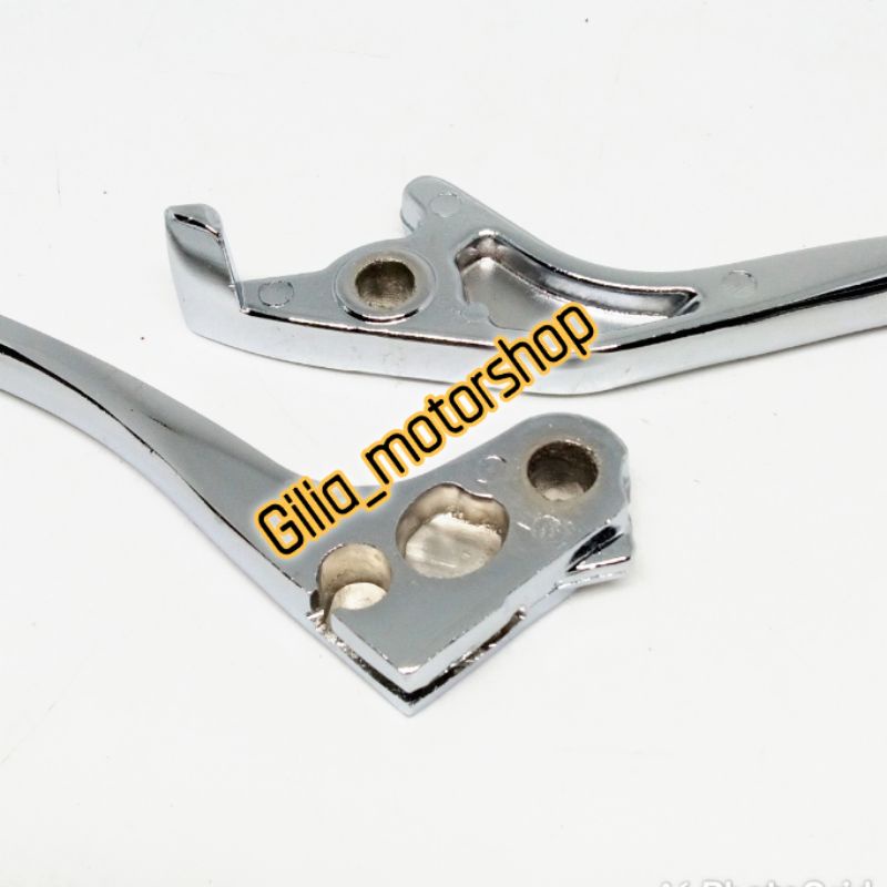 Handle kiri kanan Krom CNC  MP Gl Tiger CBR Sepasang Chrome Edition