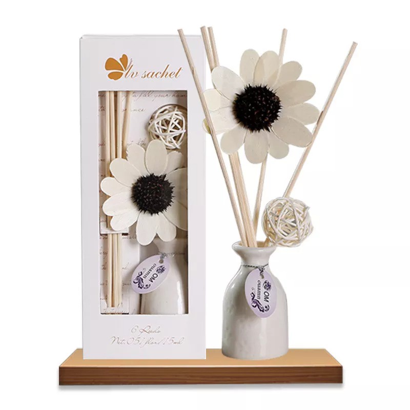 Taffware Parfum Pengharum Ruangan Aroma Diffuser Reed Rattan Sticks 15ml - (6 Aroma) / Diffuser Aromaterapi / Aromaterapi Diffuser / Difuser Aromatherapy / Pengharum Ruangan Aromaterapi / Aromaterapi Ruangan