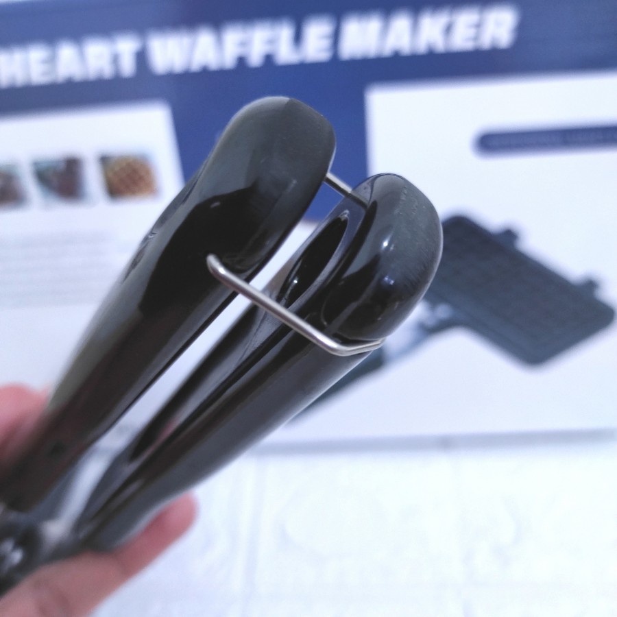 Cetakan Alat Kue Waffle Maker Double Loyang Croffel Pancake Croissant