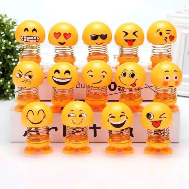 IMURA | Emoticon Spring Doll Goyang Head Doll Non LED