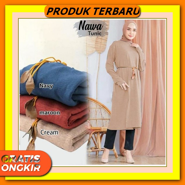 Atasan Wanita Tunik Katun Bordir Import Premium Vicky Tunik By Fashion Muslim Hijab Solo 2022/Baju K