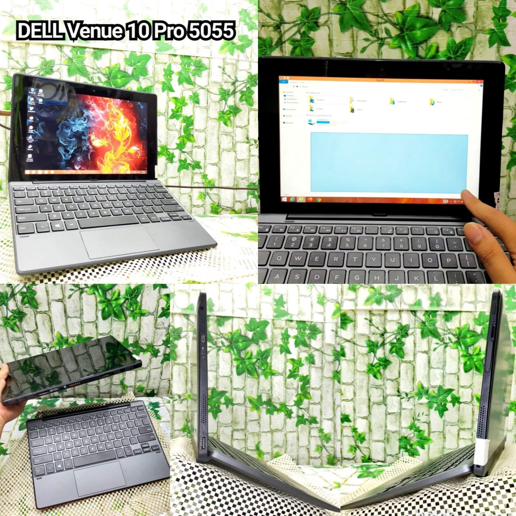 Promo Laptop 2 in 1 Touch Screen Tablet PC Murah Windows Office Chrome Asus Delll Acer Hp Lenovo Toshiba Fujitsu-DELL Venue 5055