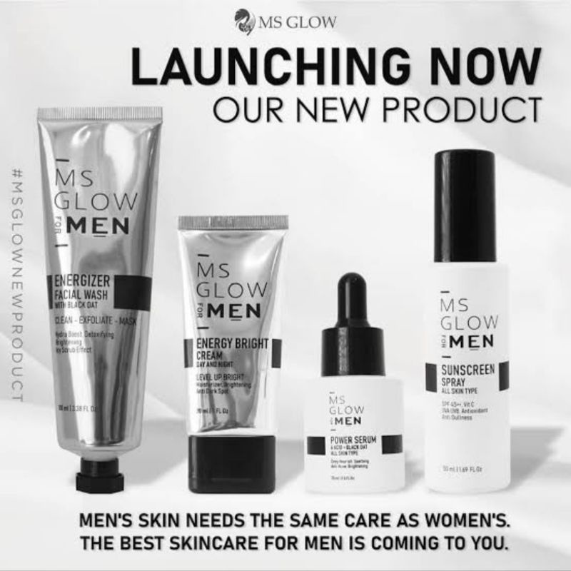 MS GLOW ORIGINAL (1 PAKET) - SKIN CARE UNTUK CEWEK & COWOK