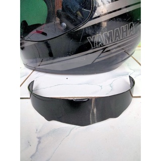 spoiler helm Yamaha carglos hitam polos #0