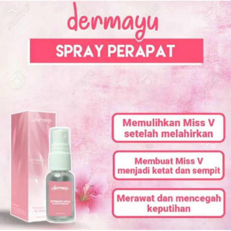 [ORIGINAL] Perawatan Area Pribadi Kewanitaan Dermayu Spray Bpom perawatan tubuh wanita / Dermayu Spray miss V Original  Intimate spray perawatan kewanitaan rapet keset aromatik SPRAY 20ML - UNTUK DAERAH KEWANITAAN