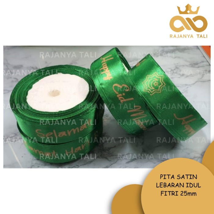 

PITA SATIN LEBARAN IDUL FITRI 25mm RJT