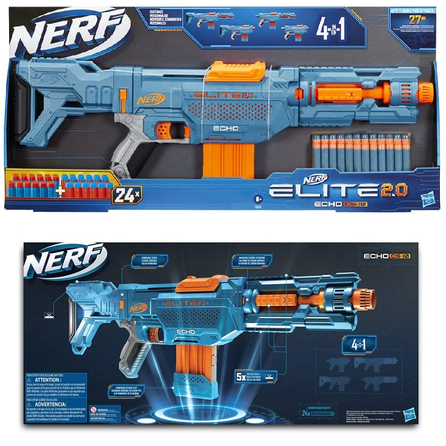 Nerf Elite 2.0 Echo CS-10 with 24 Darts