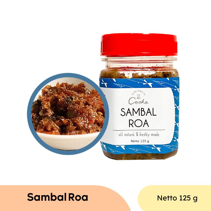 

SAMBAL ROA COOKA Sambal Ikan Roa Asap Khas Manado