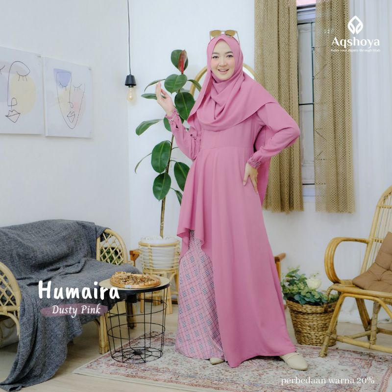 GAMIS SET HUMAIRA BY AQSHOYA