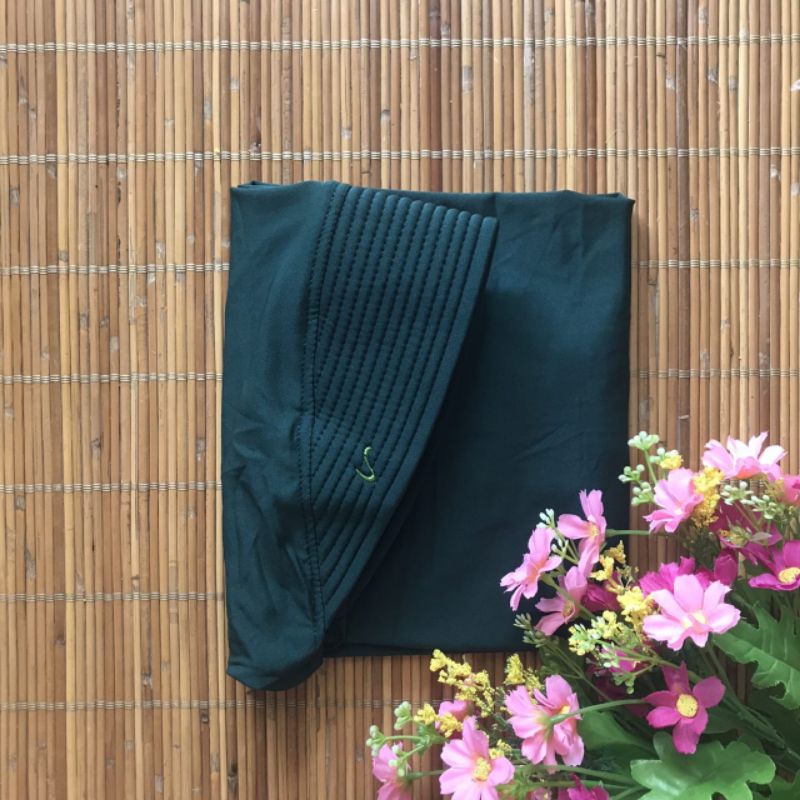 hijab instan oval jersey  / kerudung oval / bergo instan jersey tutup dada-Botol