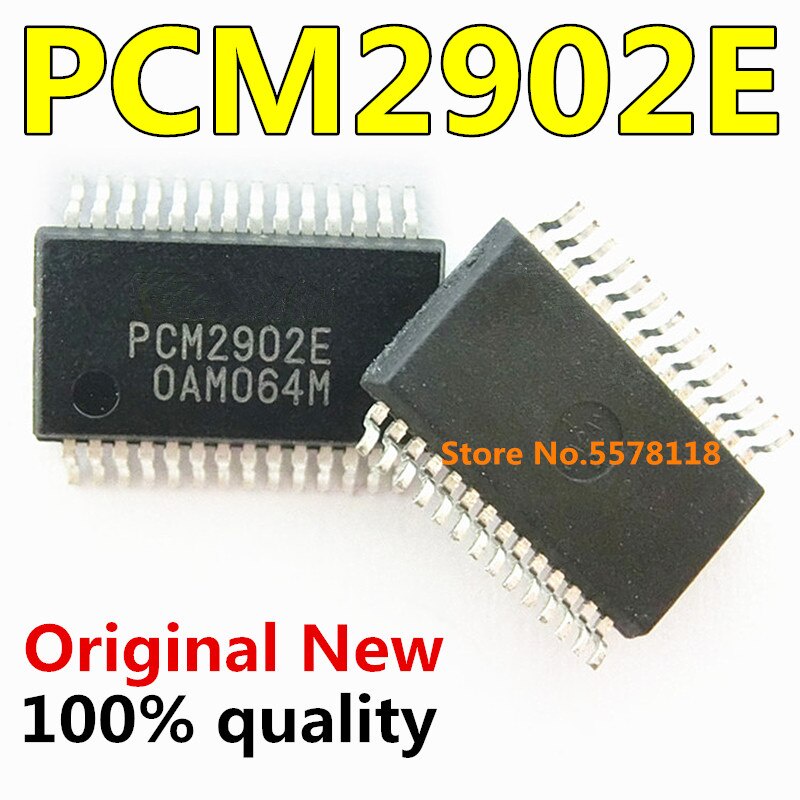 1pcs/lot100% Baru PCM2902E PCM2902 SSOP-28 Chipset