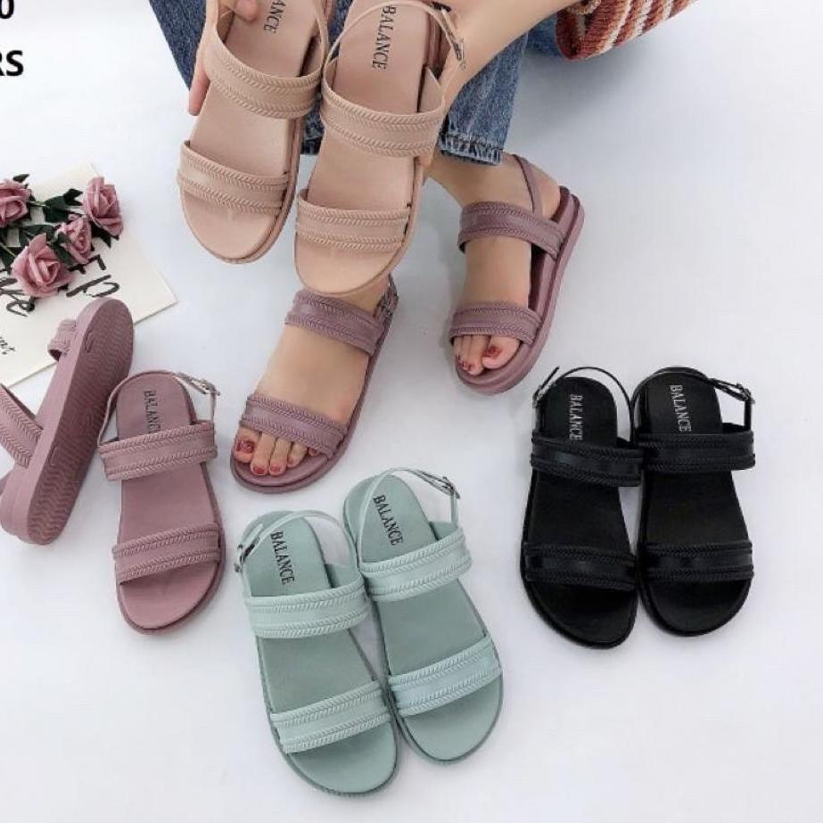 Tidak Diragukan.. 12.12 SALE  Sandal Jelly Tali LYODRA 6688-2 Import