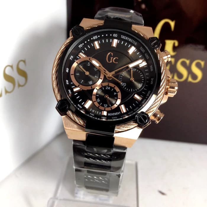 Jam Tangan Wanita Gc Guess Y25003G2 collection 35mm Ori BM