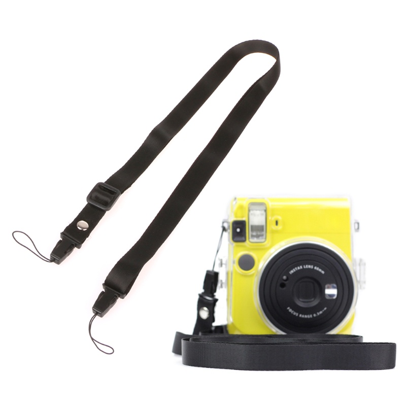 Cre Strap Leher / Bahu Adjustable Untuk Kamera Fujifilm Instax Mini 9 / 8 / 8 + / 25 / 70