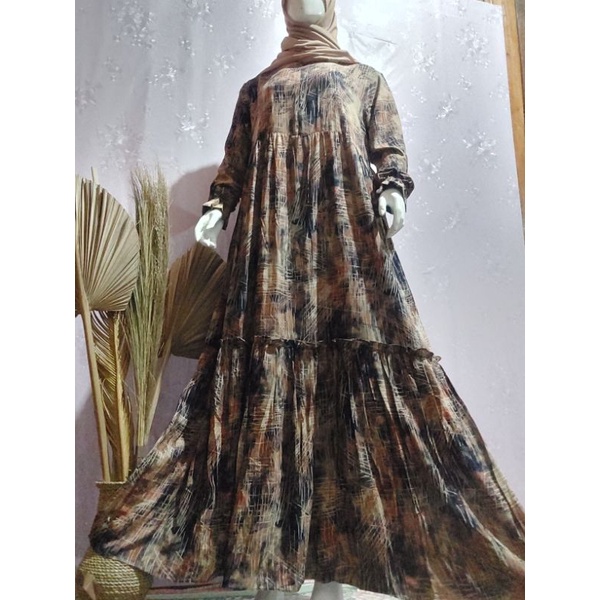 GAMIS RAYON PRINTING IMPORT PREMIUM TEBEL,ADEM