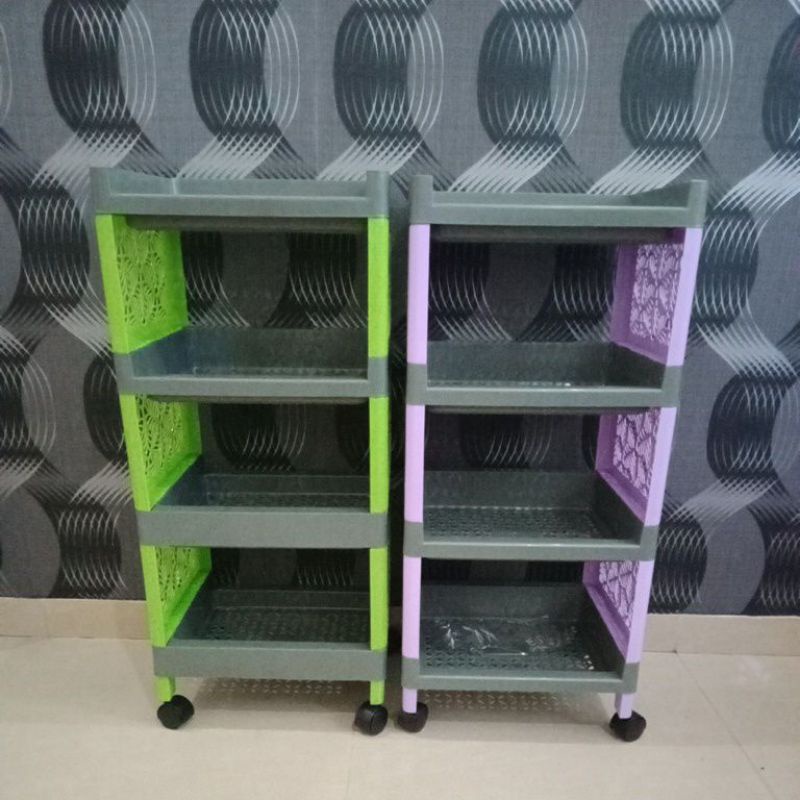 RAK PLASTIK 4 SUSUN  RAK PLASTIK SUSUN 4 RAK APARTEMEN