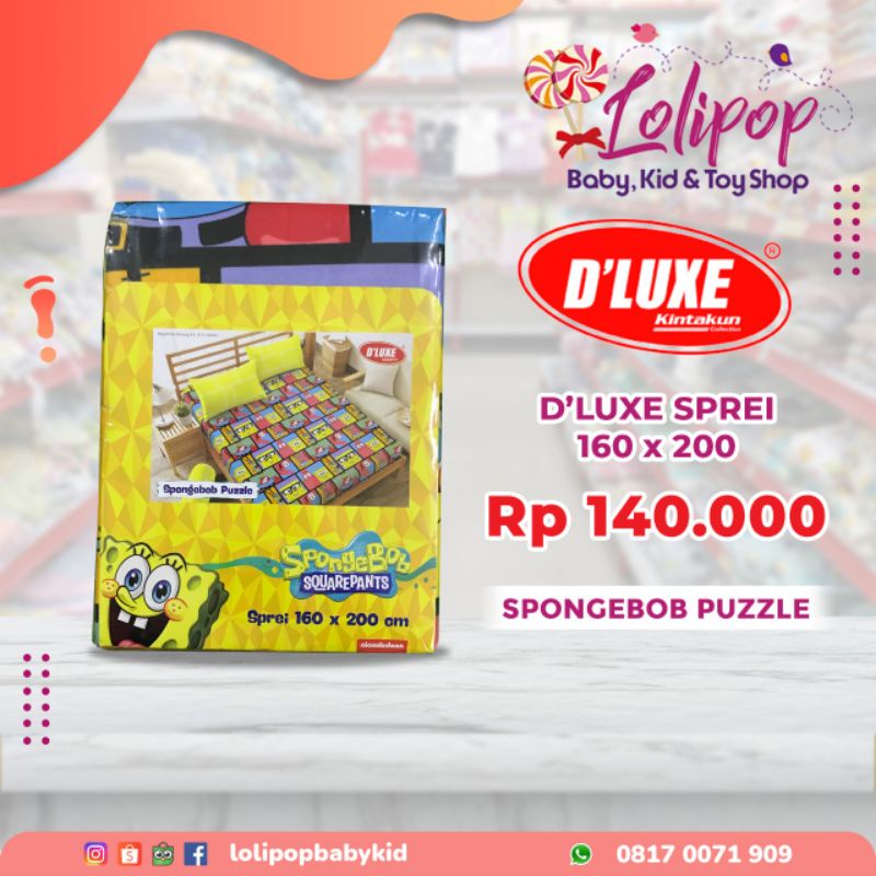 D'luxe Kintakun Sprei 160 x 200