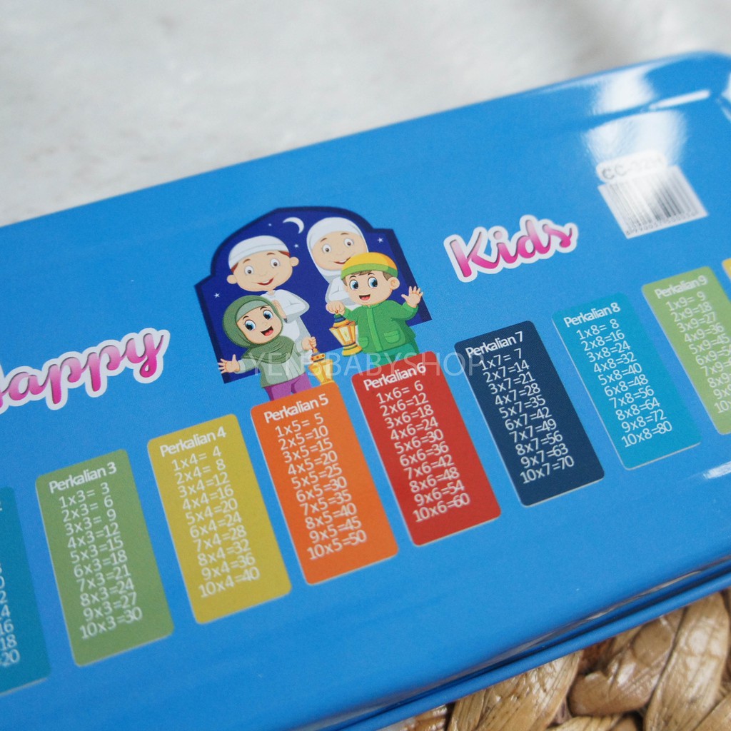 Tempat Pensil Anak Bahan Kaleng