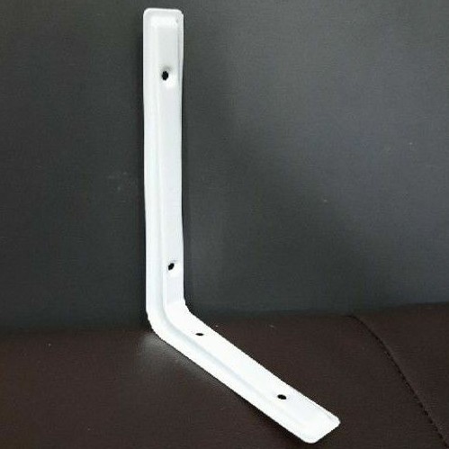 Siku rak L 82 x 120 Putih / Shelf Bracket White Harga per Pcs (F646)