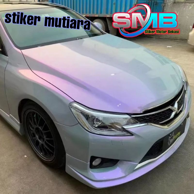 ID STIKER SKOTLET PUTIH LEMBAYUNG WHITE BUNGLON MUTIARA