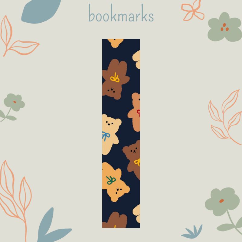 Memopads, Bookmarks Sticker Bears