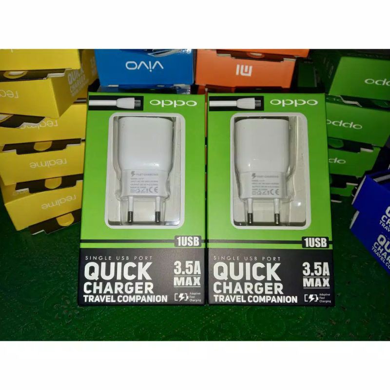 CHARGER / TC 3.5A Branded Quick LED Micro USB For Android