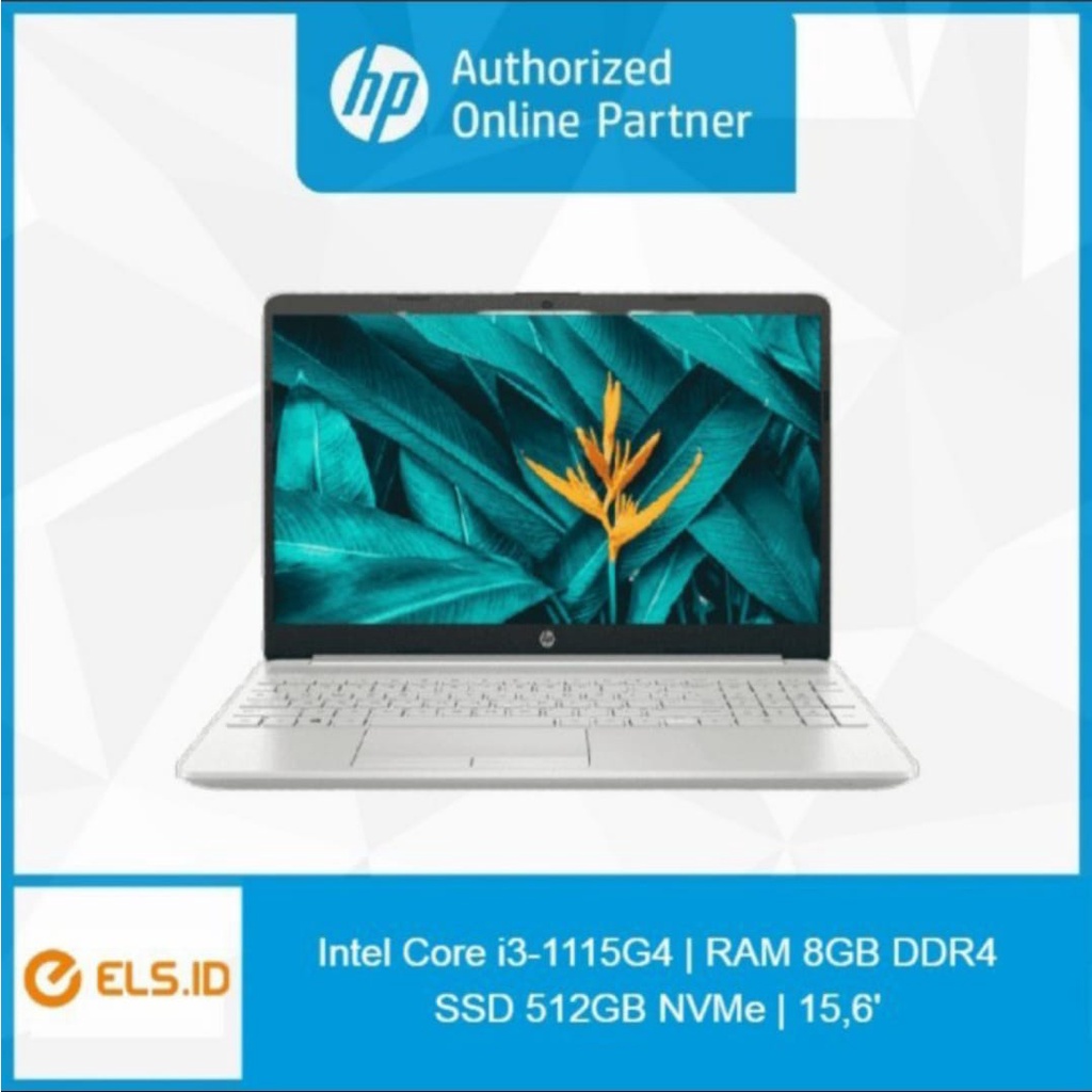 Laptop HP 15s-DU3577TU - Silver [i3 1115G4-8GB-SSD 512GB]