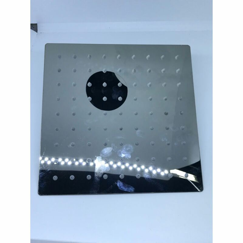 Bathe Project Kepala Shower mandi Bentuk Kotak 8 Inch mk-701 - Silver