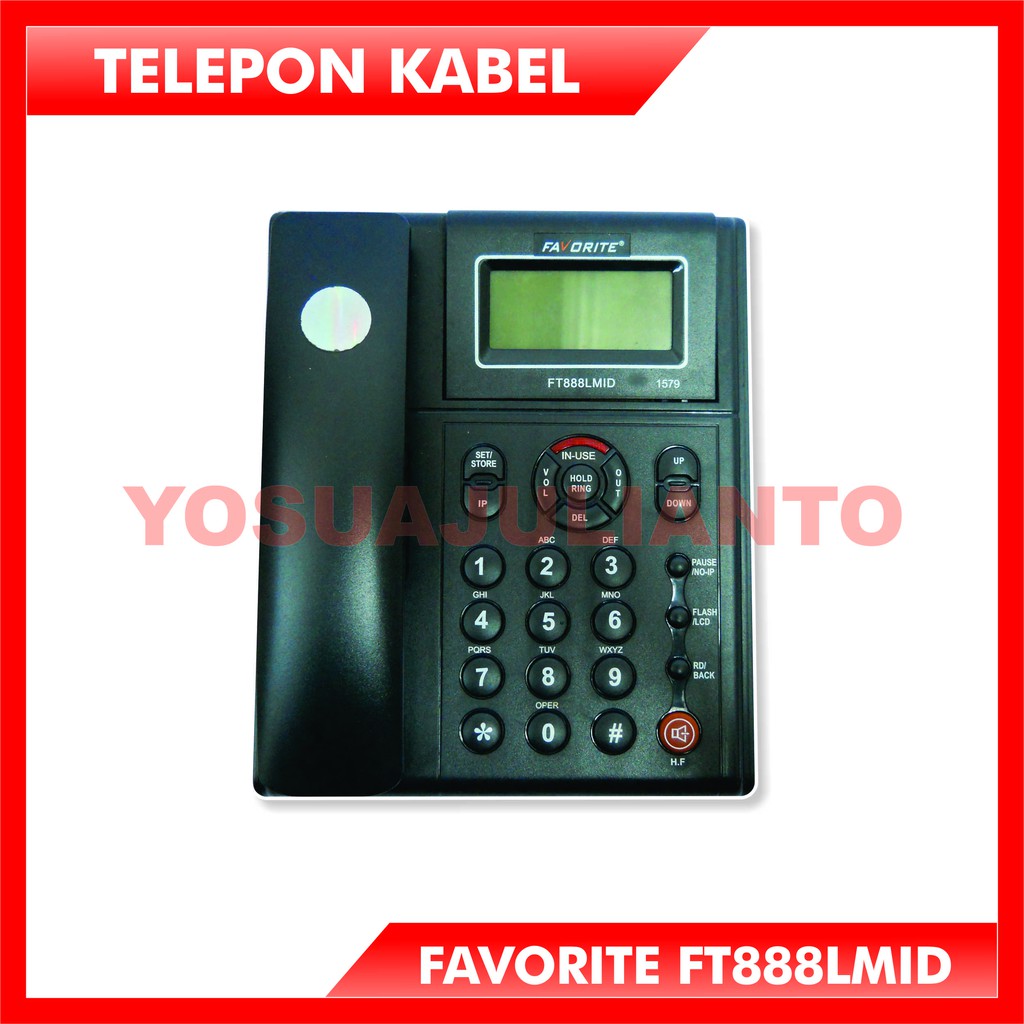 TELEPON KABEL FAVORITE FT888LMID  1579