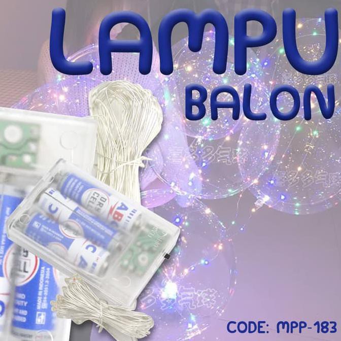 Mainan Lampu Balon Led Balon Dekorasi Balon Helium (Mpp-183)