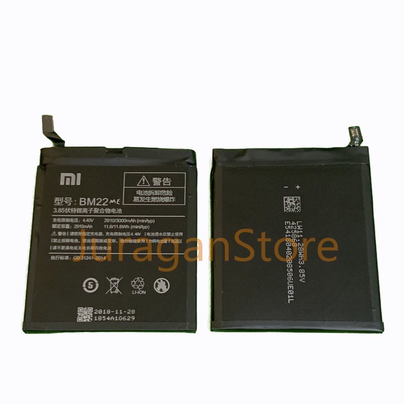 BATERAI BATRE XIAOMI MI5 BM22 ORIGINAL