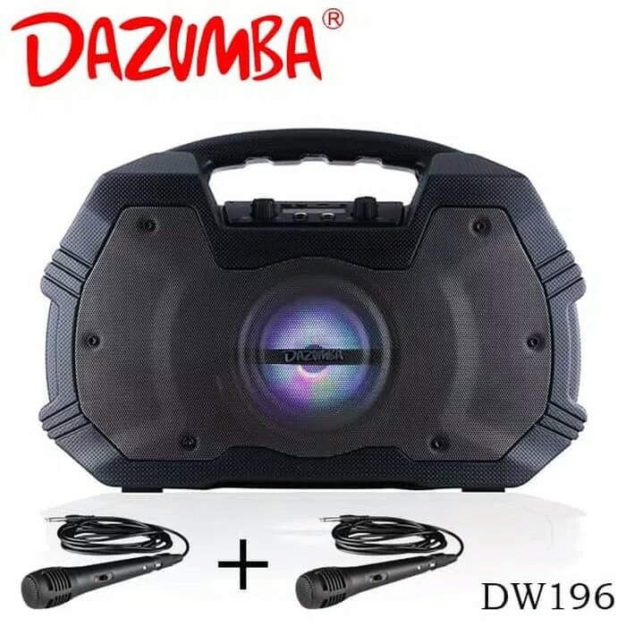 Speaker Dazumba dw196 bluetooth karaoke 2 mic