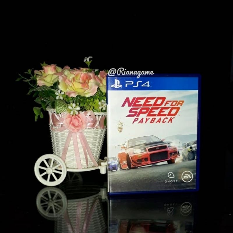 BD Kaset PS4 NFS Payback Need For Speed Pay Back Game CD PS 4 Bekas Second Mulus