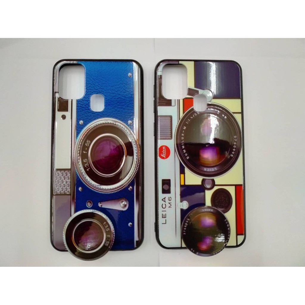 Casing SAMSUNG M31 Case Fuze Casing Camera FREE Popsocket Karakter Lucu