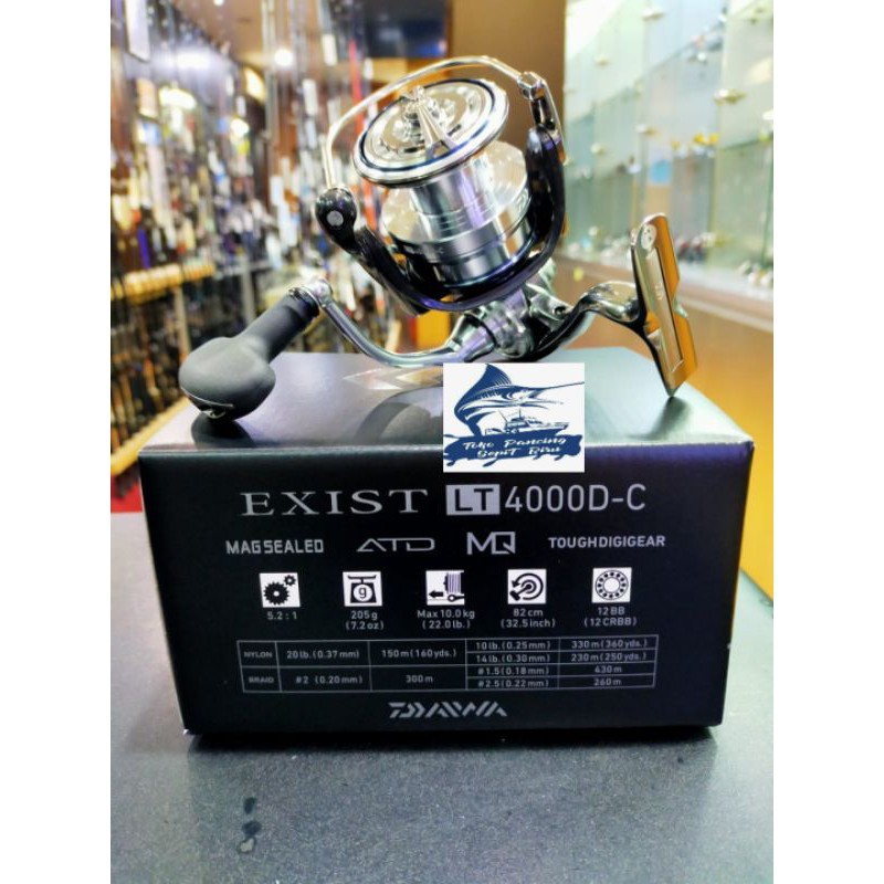 Reel Spinning DAIWA EXIST LT 4000D-C 2018
