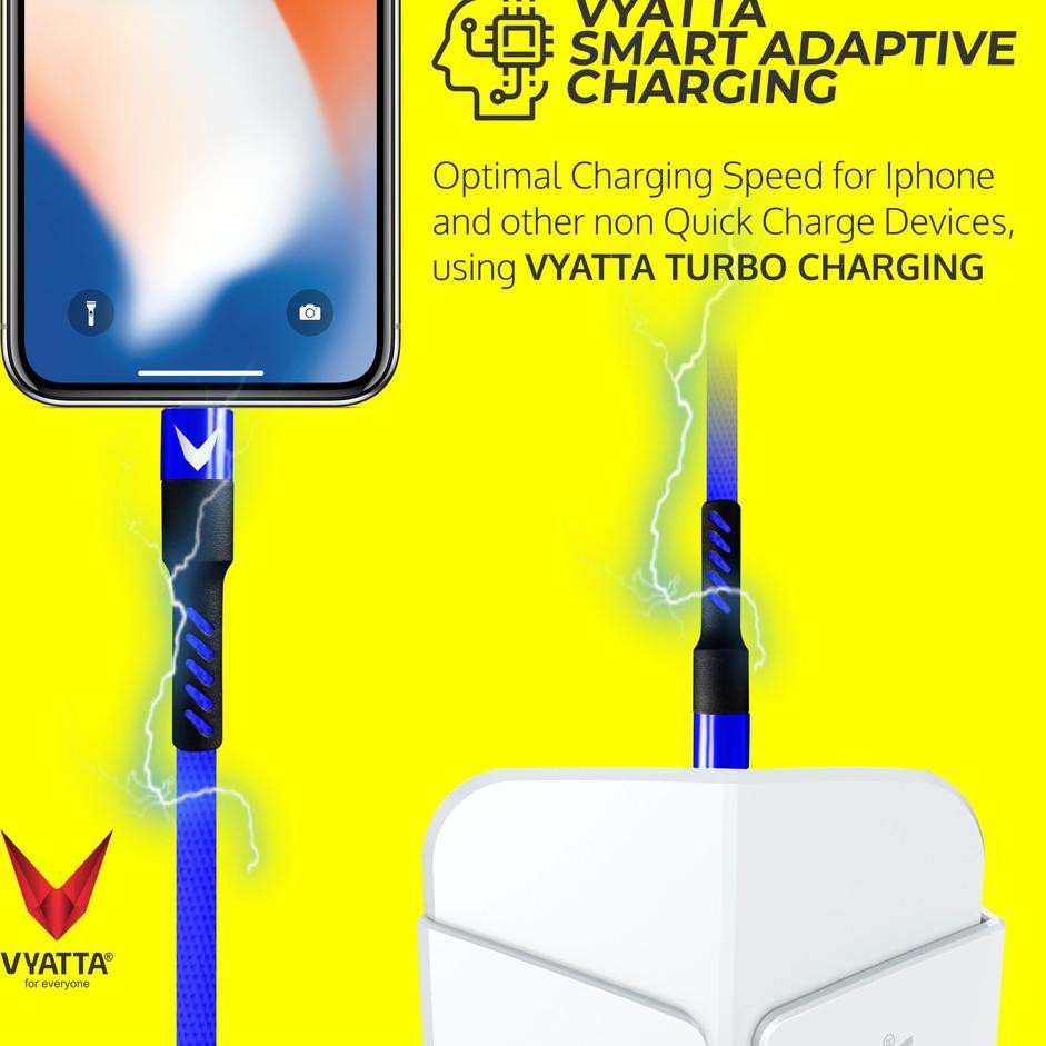 VYATTA TURBO Charger Quick Charge 3.0 - GARANSI 12  TANPA BATAS G49V