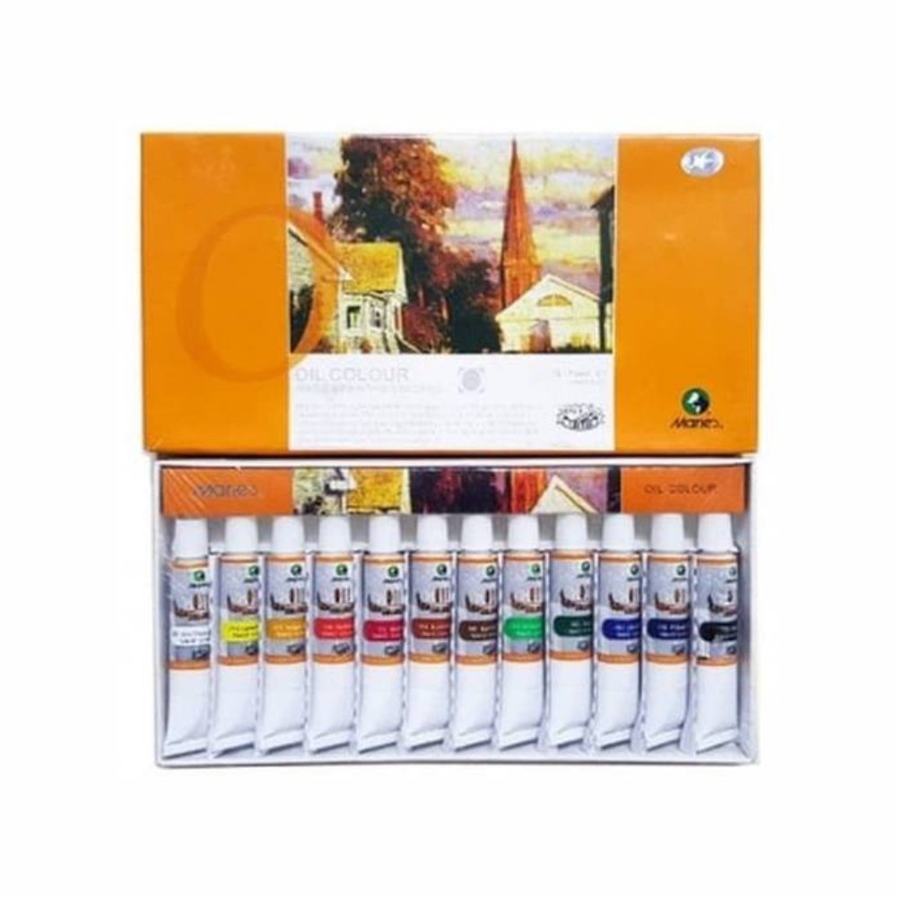 

MARIES OIL COLOR SET TYPE 1386 12ML 12WARNA