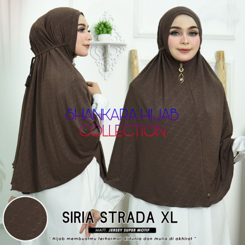Jilbab Instan Jersey Strada Siria Jumbo Terbaru 2022