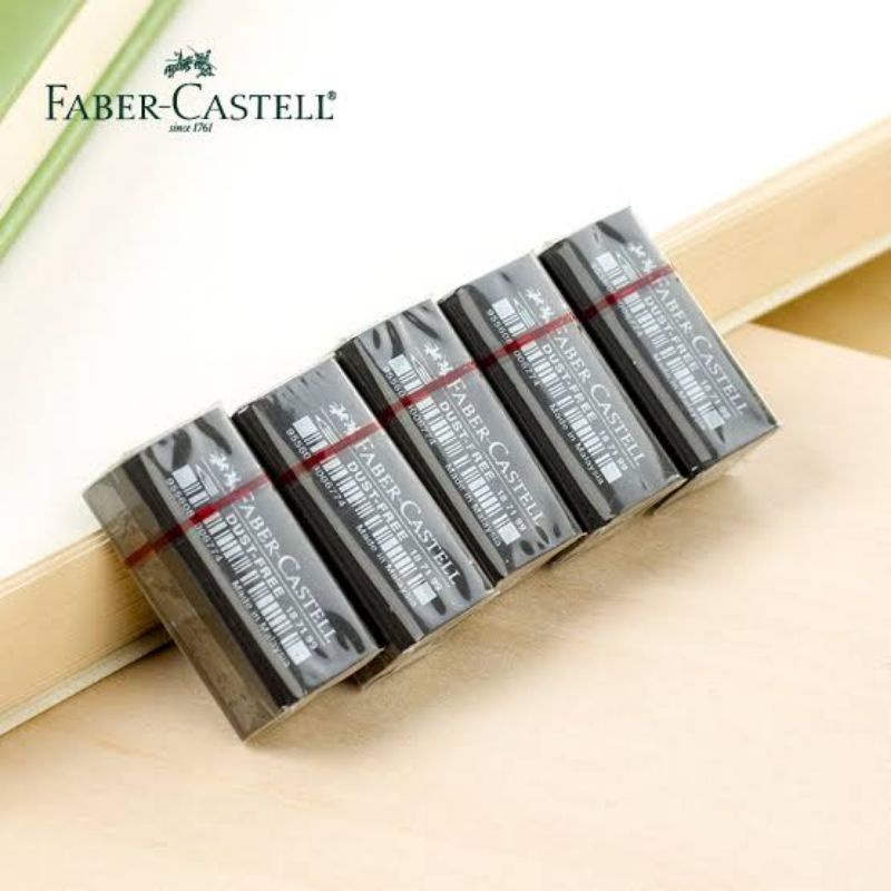

Penghapus Faber Castell Hitam Kecil / Eraser Black Small Faber Castell