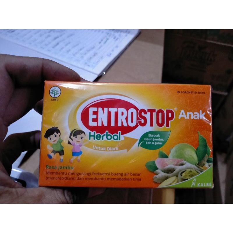 Entrostop anak,per box kecil isi 6pcs.