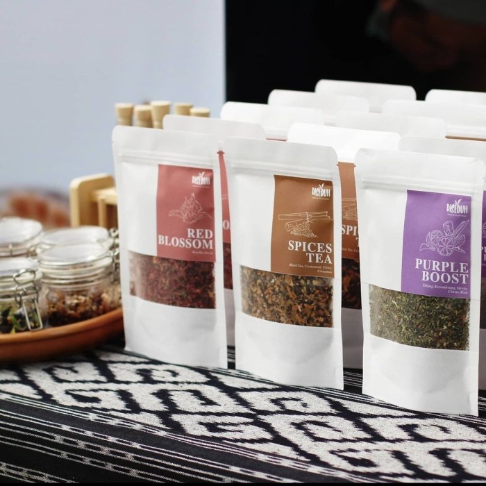 

TEH-DAUN- RED BLOSSOM TEA BLEND -DAUN-TEH.